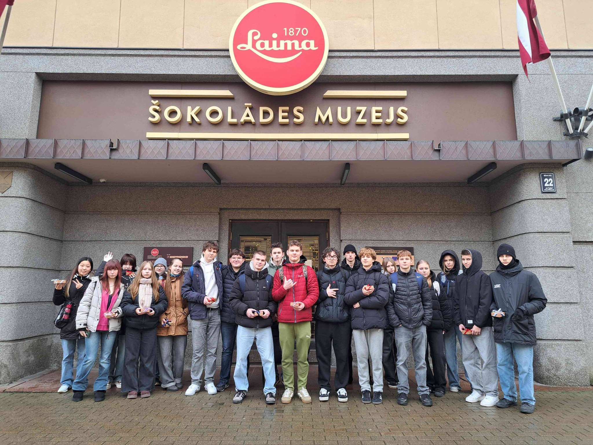 Laimas šokolādes muzejā